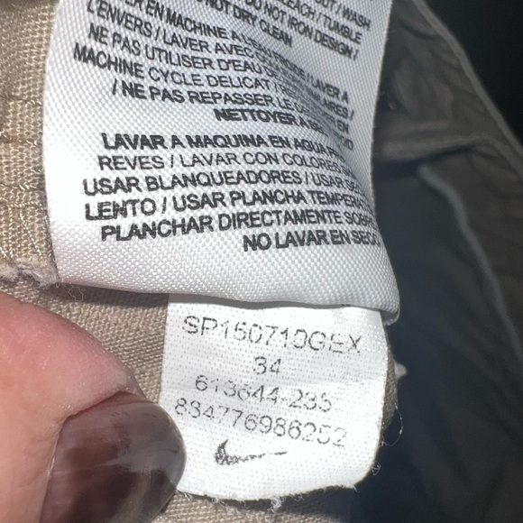 Nike Cargo Shorts Khaki Size 34 - Picture 7 of 12